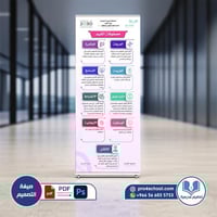 تصميم لوحة مصفوفة القيم