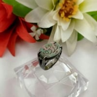 خاتم ملكي - فضه عيار 925 للنساء و الرجال | الون مم...