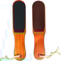 مبرد قدم جهتين خشبي