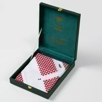 شماغ ملكي خاص شبابي ختم اسود