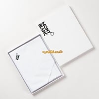 شماغ مونت بلانك ابيض إنجليزي2025