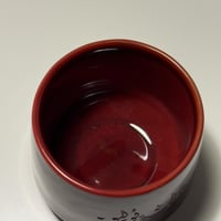 كوب سيراميك برغندي