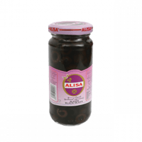 شرائح زيتون اسود صغير من اليسا 120جرام