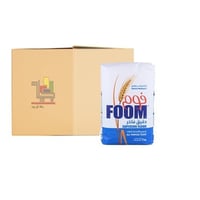 كرتون دقيق فوم فاخر 1كيلو عدد 10 حبات