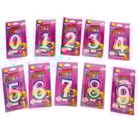 شموع ارقام/1قطعه