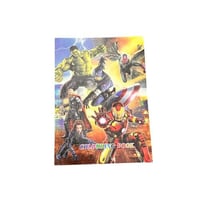 دفتر تلوين مع استيكرات /1قطعه*