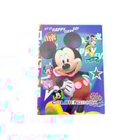 دفتر تلوين مع استيكرات/1قطعه*