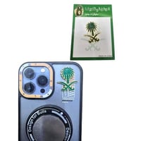 ستيكر حديد سيفين ونخلة للجوال