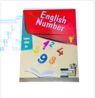 كتاب تعليمي الارقام بالانجليزي