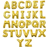بالونات حروف