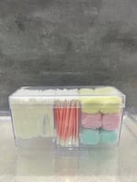 اعواد الاذن مع قطن تنظيف البشرة 3في 1