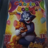 دفتر تلوين توم وجيري