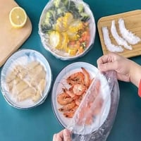 قبعة+غطا للاطعمة 100 قطعة