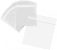 اكياس شفافه بلاصق ذاتي 100 كيس