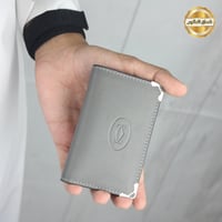 محفظة كارتير كروت رصاصي