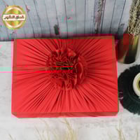 تغليف قماش أحمر