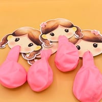 توزيعات بلالين بناتيه