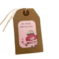 كرت تعليقة كرتوني