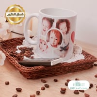 طباعه على كوب أبيض