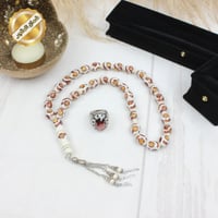 طقم سبحة وخاتم