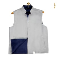 سديري وجهين (رصاصي - كحلي)