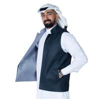 سديري وجهين (رصاصي - كحلي)