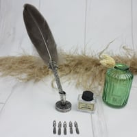 طقم قلم ريشة