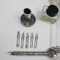 طقم قلم ريشة