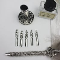 طقم قلم ريشة