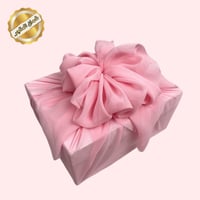 تغليف قماش وردي