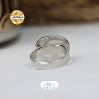 خاتم ملكي بيضاوي كرستال