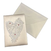 كرت ورقي فاخر + ظرف