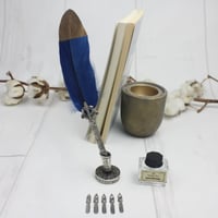 طقم قلم ريشة