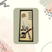 طقم قلم ريشة