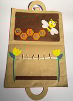 الحقيبة التعليمية القماشية - الحروف الإنجليزية