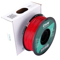 eSUN PLA+ (Fire Engine Red) 3D Filament 1.75Ø, 1kg