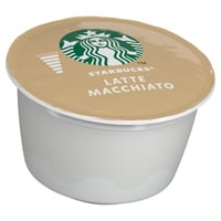 كبسولات لاتيه ماكياتو من ستاربكس 12 كبسولة دولتشي...