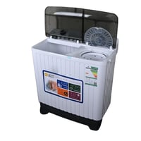 دانسات غساله حوضين سعة 5 كيلو لون ابيض رمز المنتج:...