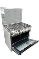 فرن جي في سي 60*90 ستيل مصري عيون إيطالي موديل GVC...