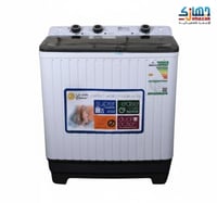 دانسات غساله حوضين سعة 5 كيلو لون ابيض رمز المنتج:...