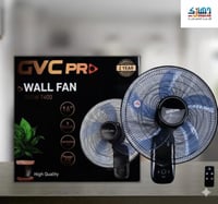 مروحة جدار جي في سي برو مع ريموت GVCW7400