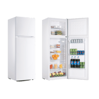 ثلاجة دانسات 10.2 قدم نظام تبريد ثلج ، اللون أبيض...