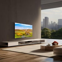 شاشة سمارت تشيك 55 بوصة اوامر صوتية 4K -GOOGLE TV-...