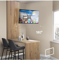 حامل حائط تلفزيون دوار من سكاي-تاتش للشاشات من 32...