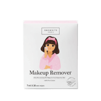 سنوايت مزيل مكياج من القطن الطبيعي 100٪ بخلاصات كو...