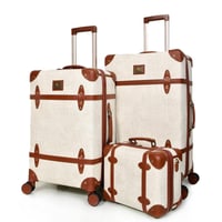 طقم شنط سفر كلاسيكية UNIWALKER يونيووكر 4 قطع, لون...