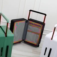 شنطة سفر صلبة Unisex لون أسود 20 إنش بتصميم راقي و...