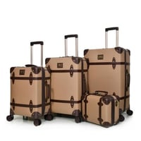 طقم شنط سفر كلاسيكية UNIWALKER يونيووكر 4 قطع, لون...