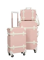 مورانو حقائب سفر كلاسيكية من جلد مورانو ثلاث قطع ب...