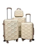 شنط و حقائب سفر من مورانو مكونه من 4 قطع بيج بأطار...